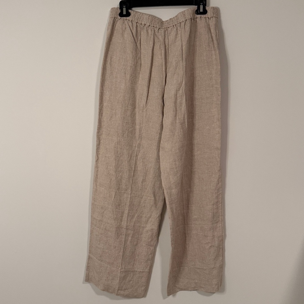 NWT Madewell The Easy Pull-on Pant in 100% Linen Women’s size M - Picture 8 of 16